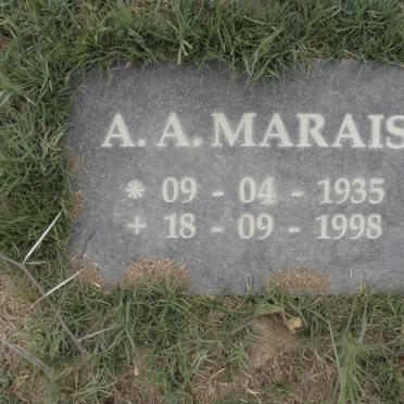 MARAIS A.A. 1935-1998