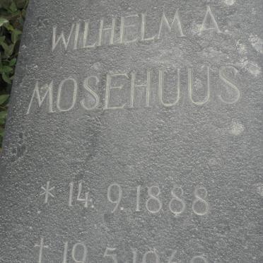 MOSEHUUS Wilhelm A. 1888-1960