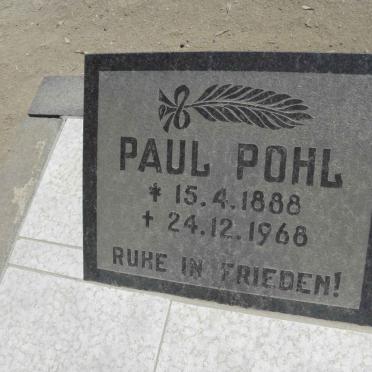 POHL Paul 1888-1968