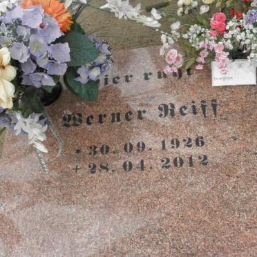 REIFF Werner 1926-2012