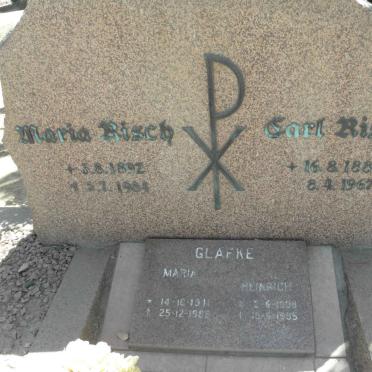 RISCH Carl 1887-1967 &amp; Maria 1892-1984 :: GLAFKE Heinrich 1908-1995 &amp; Maria 1911-1988