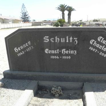 SCHULTZ Ernst-Heinz 1904-1989 &amp; Clara Charlotte 1907-2000 :: SCHULTZ Henner 1942-1973