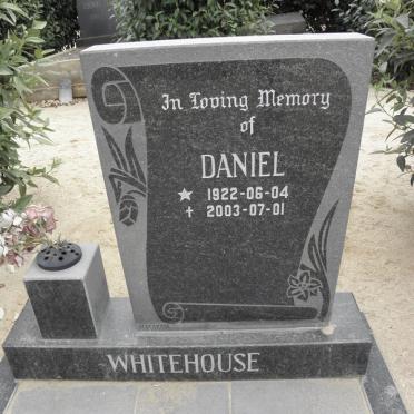WHITEHOUSE Daniel 1922-2003