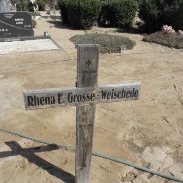 WEISCHEDE Rhena E., Grosse 1927-2000