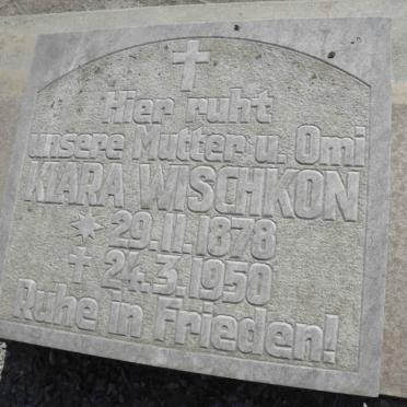 WISCHKON Karl 1872-1943 &amp; Klara 1878-1950