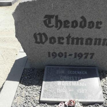 WORTMANN Theodor 1901-1977 &amp; Christel 1916-1987