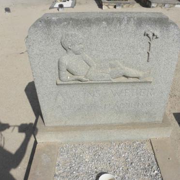 WEBER Alfons 1932-1938