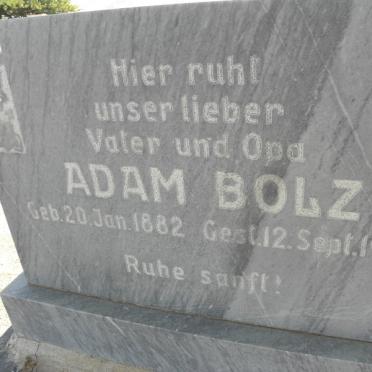 BOLZ Adam 1882-1961