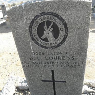 LOURENS D.C. -1918