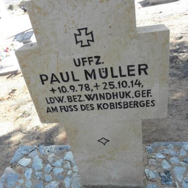 MULLER Paul 1878-1914