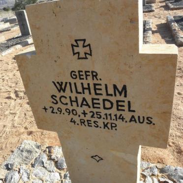 SCHAEDEL Wilhelm 1890-1914