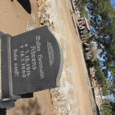 AHRENS Walter Hermann 1914-1960