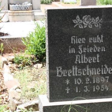 BRETTSCHNEIDER Albert 1897-1954