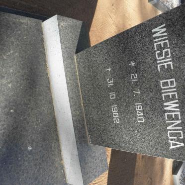 BIEWENGA Wiesie 1940-1982