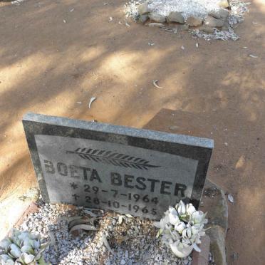 BESTER Boeta 1964-1965