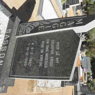 BASSON Maggie 1947-1980