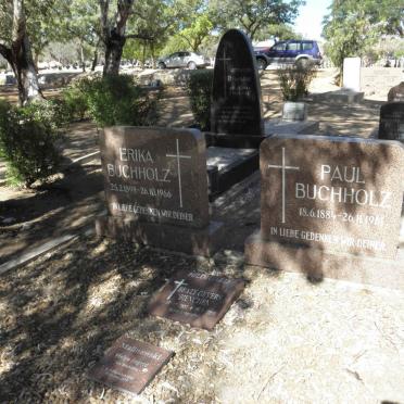 BUCHOLZ Paul 1884-1961 &amp; Erika 1898-1966