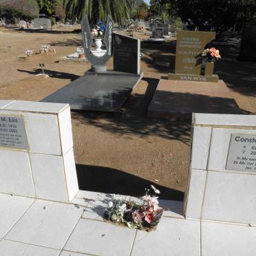 ELLIS Constant A. 1911-1989 &amp; Molly M. 1916-2002