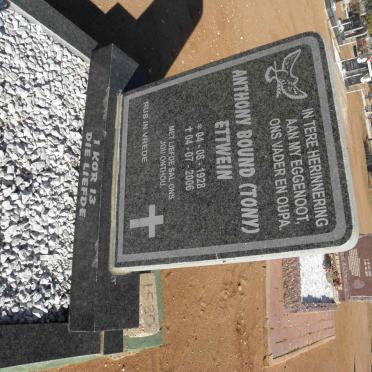 ETTWEIN Anthony Bound 1928-2006