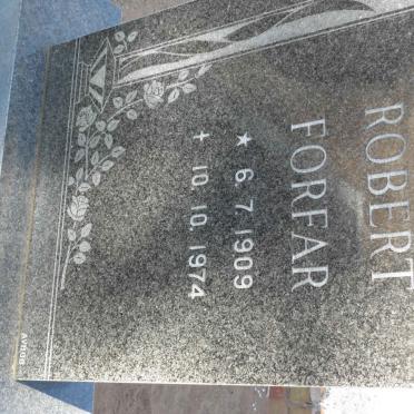 FORFAR Robert 1909-1974
