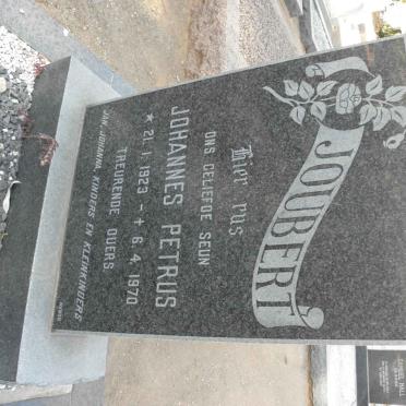 JOUBERT Johannes Petrus 1923-1970