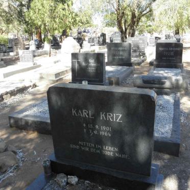 KRIZ Karl 1901-1964