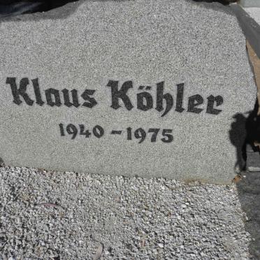 KOHLER Klaus 1940-1975