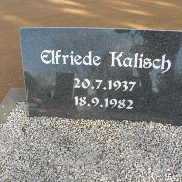 KALISCH Elfriede 1937-1982