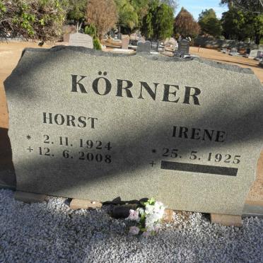 KÖRNER Horst 1924-2008 &amp; Irene 1925-