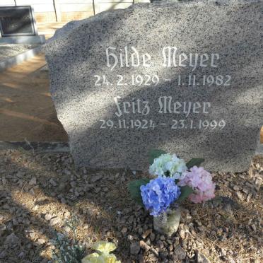 MEYER Fritz 1924-1999 &amp; Hilde 1929-1982