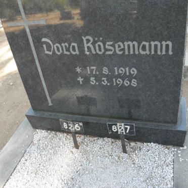 ROSEMANN Dora 1919-1968