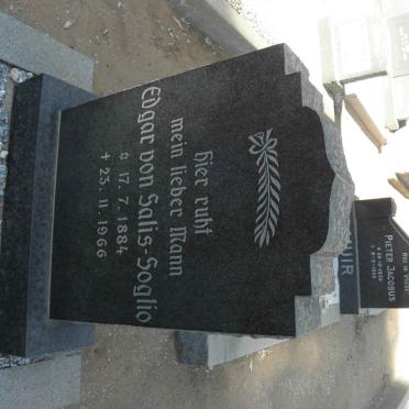 SOGLIO Edgar, VON SALIS 1884-1966