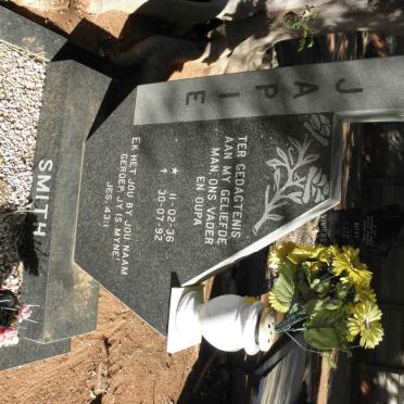 SMITH Japie 1936-1992