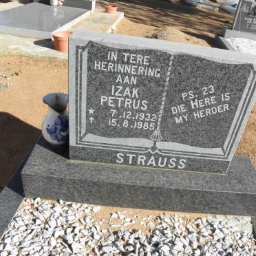 STRAUSS Izak Petrus 1932-1985