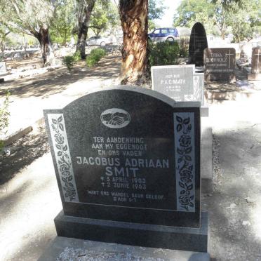 SMIT Jacobus Adriaan 1903-1963