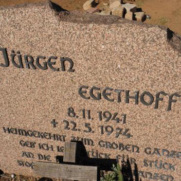 TEGETHOFF Jurgen 1941-1974