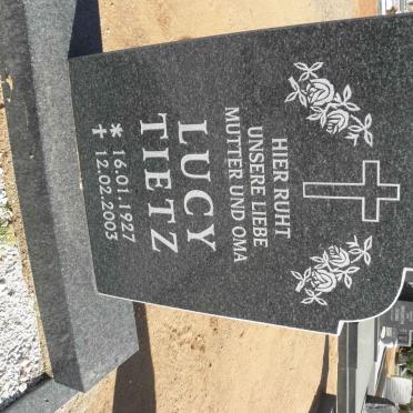 TIETZ Lucy 1927-2003