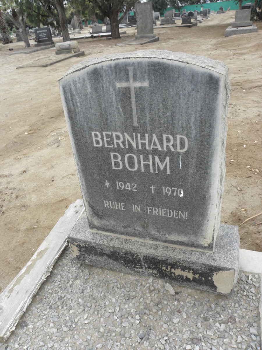 BOHM Bernhard 1942-1970