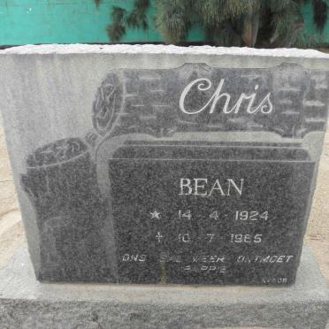 BEAN Chris 1924-1965