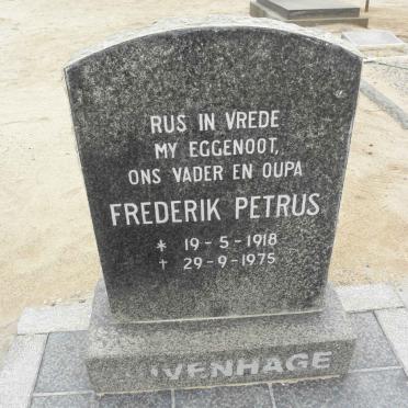 DUVENHAGE Frederik Petrus 1918-1975
