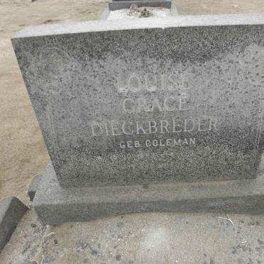 DIECKBREDER Louise Grace nee COLEMAN 1893-19?3