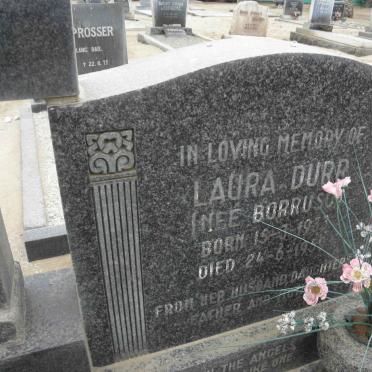 DURR Laura nee BORRUSO 1933-1958
