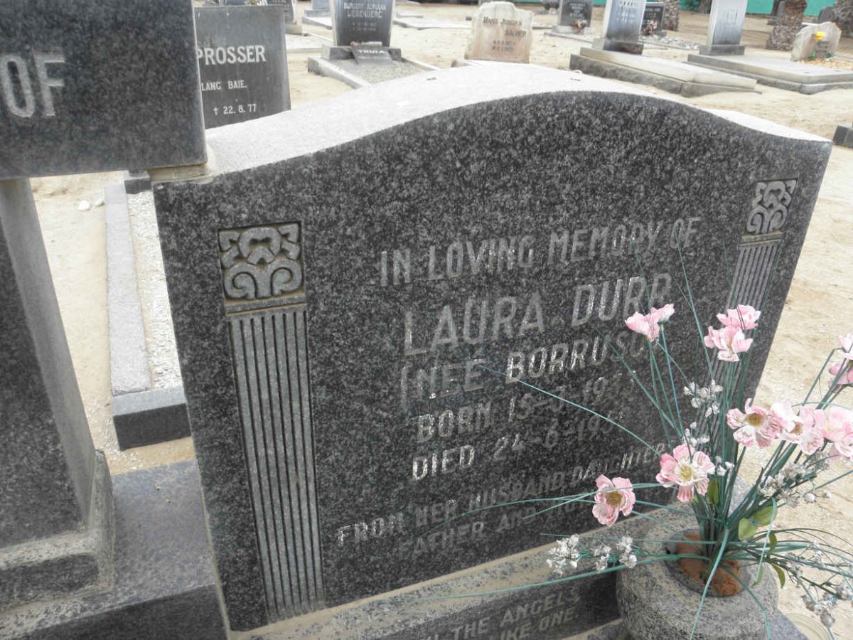 DURR Laura nee BORRUSO 1933-1958