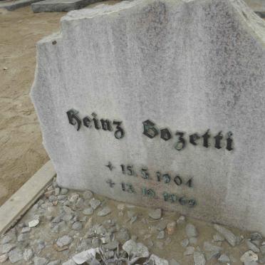 GOZETTI Heinz 1904-1969