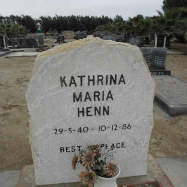 HENN Kathrina Maria 1940-1986