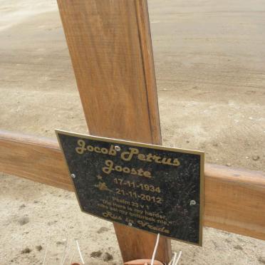 JOOSTE Jacob Petrus 1934-2012