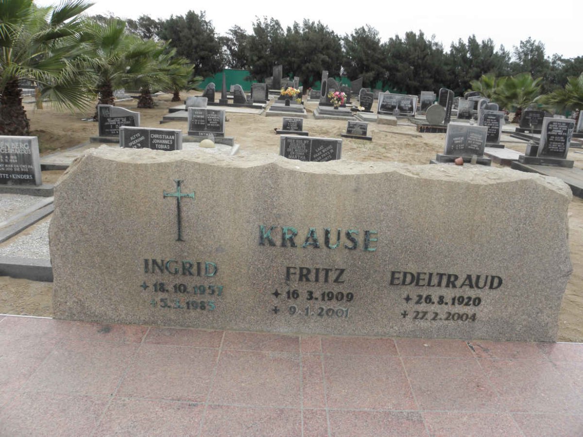 KRAUSE Fritz 1909-2001 &amp; Edeltraud 1920-2004 :: KRAUSE Ingrid 1957-1983