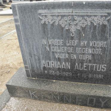 KENNEDY Adriaan Alettus 1929-1981