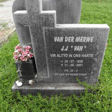 MERWE J.J., van der 1929-2001