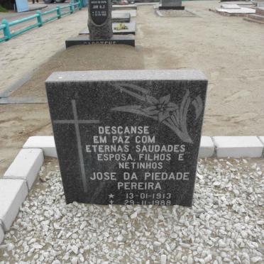 PEREIRA Jose da Piedade 1913-1988 &amp; Maria Rosa 1915-